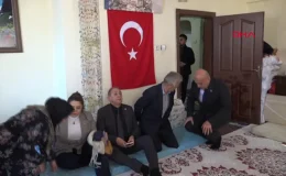 HAKKARİ-İYİ PARTİ HEYETİ, HAKKARİ’DE ŞEHİT AİLELERİNİ ZİYARET ETTİ