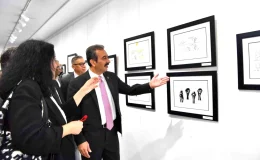 Çukurova Belediyesi ile sivil toplum örgütü işbirliğiyle açılan 100. Yıl Kültür ve Sanat Merkezi Sergi Salonu büyük ilgi gördü
