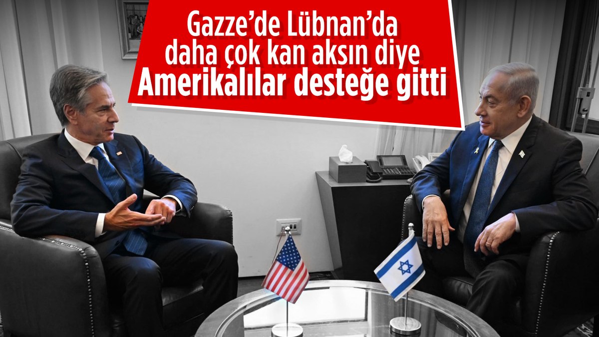 Netanyahu, ABD Dışişleri Bakanı Blinken ile görüştü