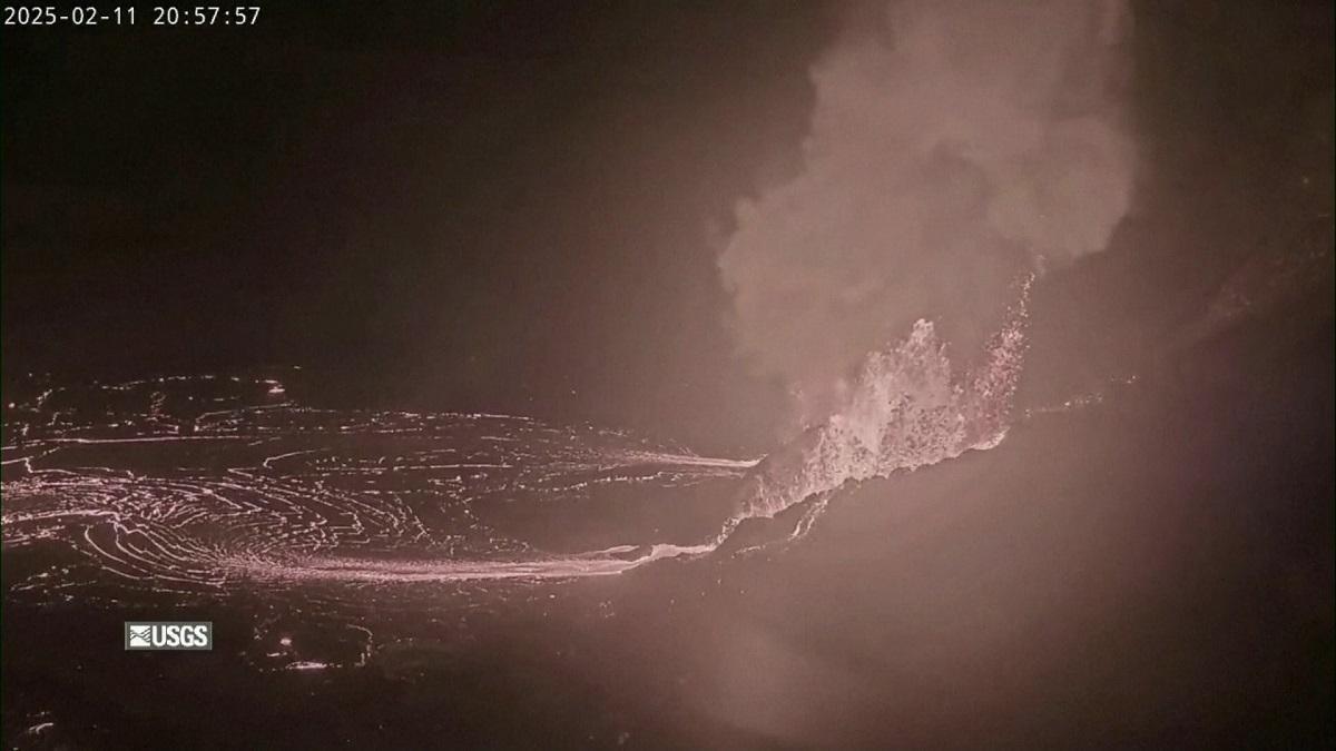 23 Aralık’tan beri lav püskürtüyor: Kilauea Yanardağı yeniden hareketlendi!