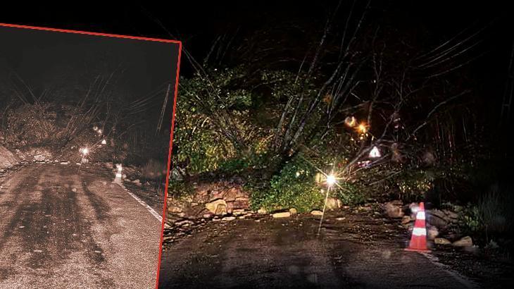 Kastamonu’da heyelan! Cide ile Doğanyurt ilçelerinde sahil yolu ulaşıma kapandı