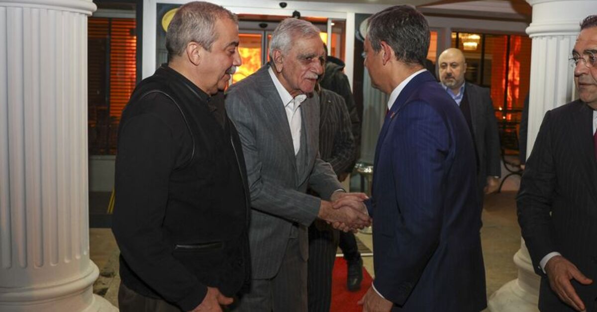 Özgür Özel, Ahmet Türk’ü ziyaret etti