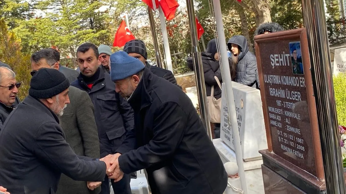 Şehit P. Er İbrahim Ülger Şahadetinin 17. yılında dualarla anıldı
